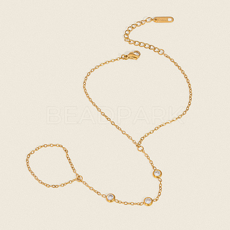 304 Stainless Steel Cable Chain Bracelets MG3461-1