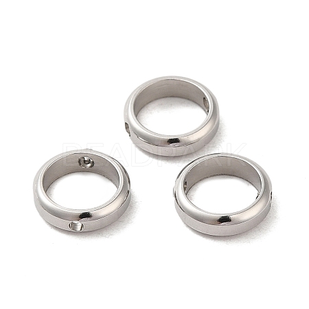 Non-Tarnish 201 Stainless Steel Bead Frames STAS-O130-06P-B01-1
