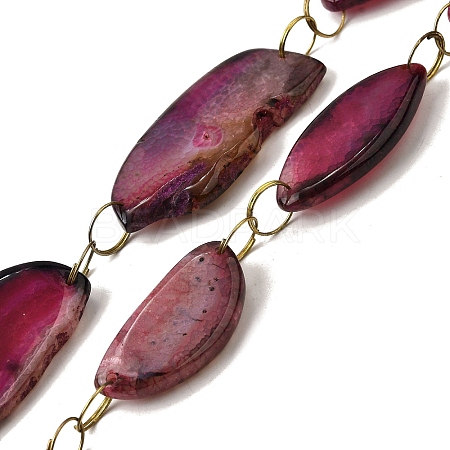 Natural Agate Beads Strands G-K348-09-02-1