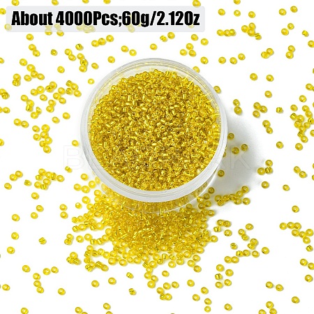 200G Glass Seed Beads SEED-YW0002-85B-1