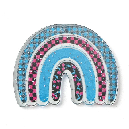 Opaque Acrylic Pendants LS-SACR-P032-01C-1