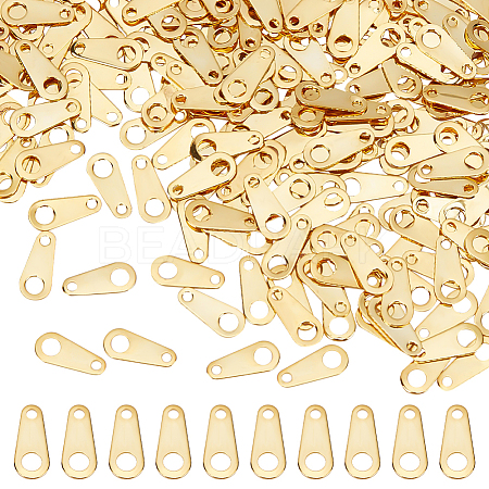 300Pcs Brass Chain Tabs FIND-BC0013-88-1