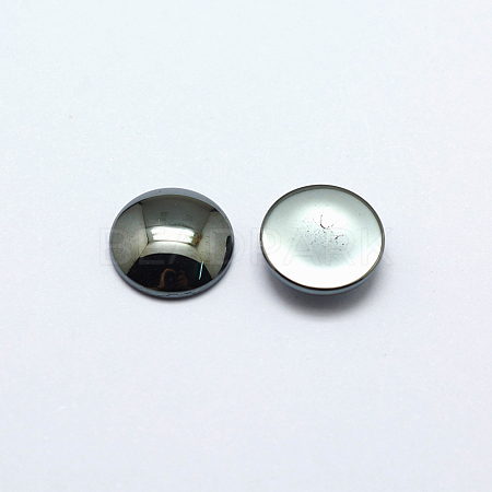 Non-Magnetic Synthetic Hematite Cabochons Z28WB019-1