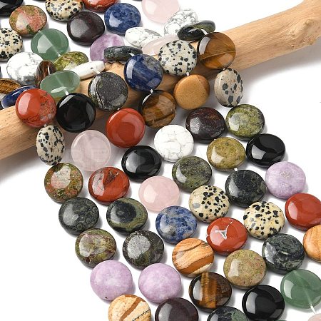 Natural & Synthetic Gemstone Beads Strands G-L246-02-1