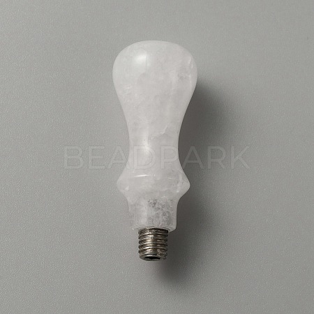 Natural Quartz Crystal Handles DIY-WH0401-68-1