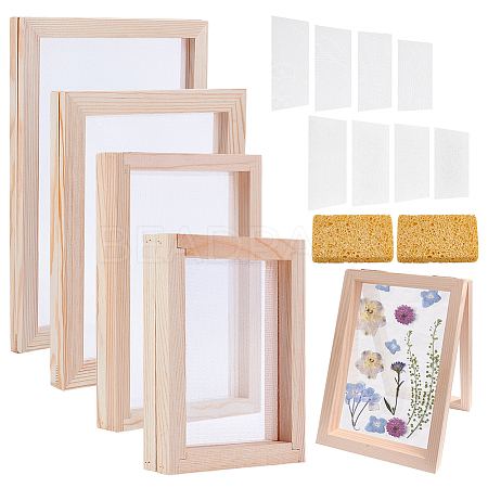 Wooden Paper Making DIY-NB0015-51-1