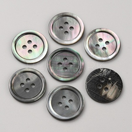 Natural Shell Buttons LS-BUTT-WH0028-46C-1