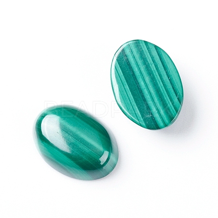Natural Malachite Cabochons G-E557-03G-1