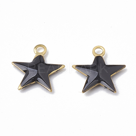 Brass Charms X-KK-S345-060A-01-1