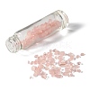 Natural Rose Quartz Chip Bead Roller Ball Bottles AJEW-H101-01G-3