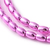 Electroplate Beads Strands EGLA-H104-02C-3