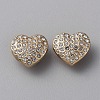 1-Hole Alloy Rhinestone Shank Buttons BUTT-WH0027-38KCG-1