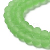 Transparent Glass Beads Strands X1-EGLA-A034-T4mm-MD09-4
