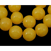Natural Yellow Jade Beads Strands X-JBR10mm-7-3