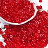 Transparent Colours Glass Seed Beads X1-SEED-P008-01A-01-1