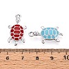 Alloy Enamel Pendants PALLOY-T092-26P-3