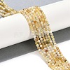 Natural Yellow Opal Beads Strands G-G139-A04-02-2