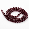 Transparent Glass Bead Strands X-GLAA-G013-8mm-59-2
