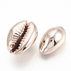 Plated Cowrie Shell Pendants SSHEL-Q305-02A-03-2