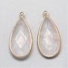 Natural Quartz Crystal Pendants G-S221-13G-1
