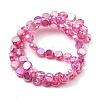 Imitation Jade Glass Beads Strands GLAA-P058-05A-01-2