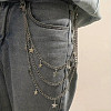 Iron 3 Layer Tassel Trousers Chains WG053FD-01-1