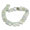 Natural New Jade Beads Strands G-C285-A15-01-4