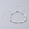 Adjustable Braided Bead Bracelets BJEW-JB04902-03-1