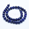 Natural Lapis Lazuli Beads Strands G-E483-17-8mm-3
