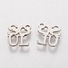201 Stainless Steel Charms STAS-Q201-T081-2
