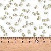 Baking Paint Transparent Glass Seed Beads SEED-N006-05I-4