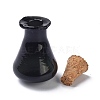 Glass Cork Bottles AJEW-O032-01J-3