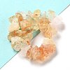 Raw Rough Heated Natural Citrine Beads Strands G-P528-A01-01-2