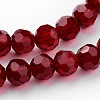 Transparent Glass Bead Strands X-GLAA-G013-8mm-97-3