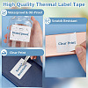 2 Rolls 2 Styles Rectangle Paper Thermal Printable Label Stickers STIC-BC0001-06-4