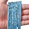 Dyed Synthetic Imperial Jasper Beads Strands G-Z089-A03-F-2