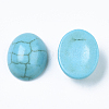 Synthetic Turquoise Cabochons TURQ-S291-01B-01-1