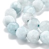 Natural Aquamarine Beads Strands G-H266-04-2