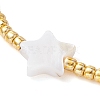 Natural Pearl & Seed Braided Bead Bracelets BJEW-JB09722-03-3
