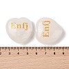 Natural Quartz Crystal Heart Engraving MBTI Figurines Statues for Home Office Desk Decorations X1-G-K353-05M-3