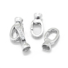 Anti-Tarnish 925 Sterling Silver Key Clasps X-STER-L055-065P-2