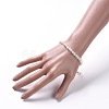 Natural Cultured Freshwater Pearl Beaded Bracelets BJEW-JB04997-5