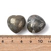 Natural Pyrite Heart Love Stone G-F659-B28-5