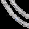 Natural Rainbow Moonstone Beads Strands G-I353-04-4