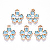 Alloy Enamel Charms ENAM-N054-028B-1