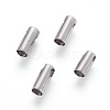 Tarnish Resistant 304 Stainless Steel Cord Ends STAS-F232-01D-P-1