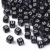 Opaque Acrylic Beads X-SACR-N002-01U-1