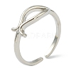 Brass Cuff Rings RJEW-L100-002-3