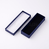 Rectangle Cardboard Jewelry Watch Boxes X-CON-E011-01-2
