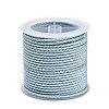 11M Polyester Braided Cord with Cotton Core & Metallic Thread OCOR-Z006-01-12-1